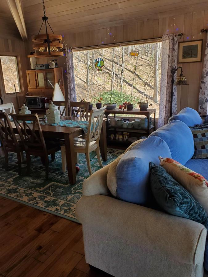 Treehouse Cathedral In Blue Ridge Mountains, Nc Villa Burnsville Exteriör bild